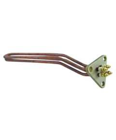 Heating element 3500W 230V L 330mm L1 30mm L2 70mm L3 225mm H1 24mm H2 29mm 3 hole flange
