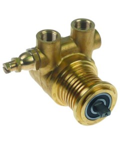 pump head PA1504 FLUID-O-TECH L 82mm 150l/h connection 3/8  GAS with bypass brass