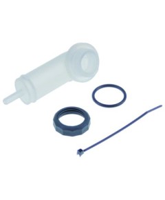 air trap L 75mm thread 3/4  hose ? 6mm