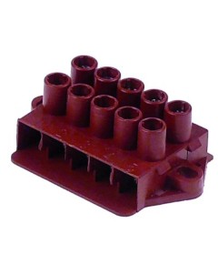 Anschlussklemme 5-polig max. 41A max 450V Anschluss ?6mm? Temp.Best. 150°C Querschnitt 6mm?