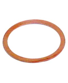 flat gasket copper ED ? 32,7mm ID ? 26,5mm thickness 1mm