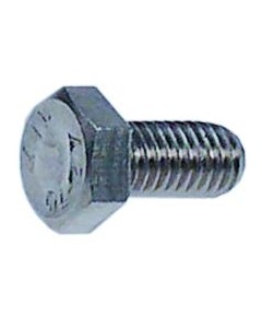 Hexagonal screw DIN 933 / ISO 4017 thread M8 SS WS 13 thread L 16mm Qty 1pcs