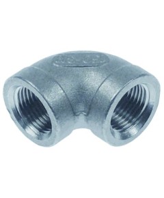 angle piece thread 3/8  IT - 3/8  IT stainless steel