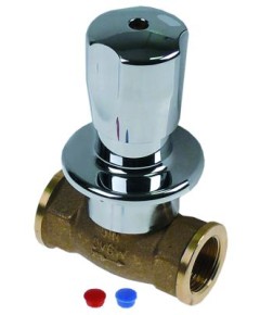 Absperrventil Anschluss 1/2  1/2  kalt/warm Baul?nge 65mm