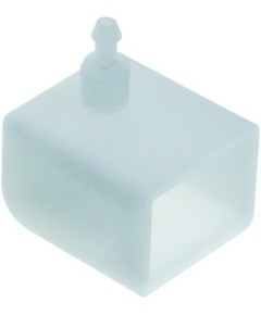 air trap L 40mm W 30mm H 45mm thread M12x1.75 hose ? 5mm plastic