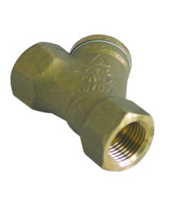 supply filter thread 1/2  IT - 1/2  IT total length 58mm red brass mesh opening 0,4mm