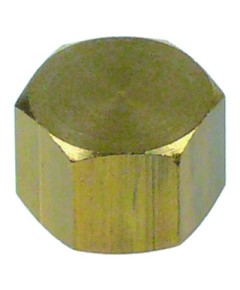 end cap thread 1/4  brass WS 16