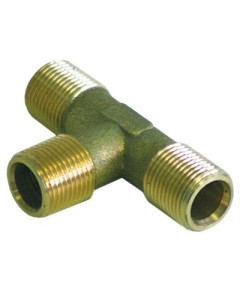 T-piece thread 3/8  ET - 3/8  ET - 3/8  ET brass L 52mm