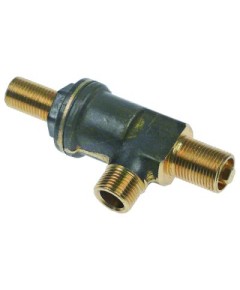steam/water tap inlet 1/4  outlet 3/8  shaft 5x7 shaft L 6mm brass