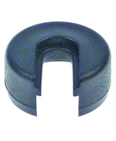 Klemmring fur Griff ? 22,4mm L 11mm schwarz