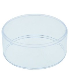 glass cylinder for dosing container ? 125mm H 53mm plexiglas