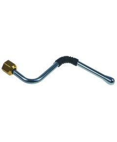 steam pipe thread 3/8  H 155mm L 205mm ? 14,3mm tube ? 10mm suitable for S.V. ITALIA