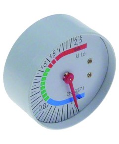 Manometer ? 57mm Druckbereich 0-2,5bar ohne Glas Anschluss 1/8