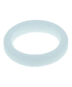 flat gasket PTFE ED ? 15mm ID ? 10mm thickness 1mm Qty 1 pcs