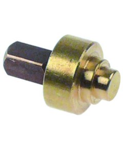 gasket support D1 ? 16mm D2 ? 10mm ID ? 7mm L 25mm square brass