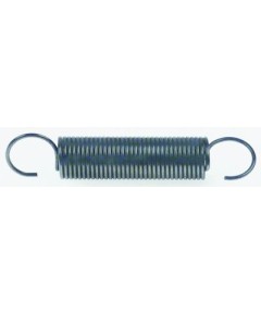 tension spring ? 9mm total length 51,5mm wire gauge ? 0,8mm L1 31mm