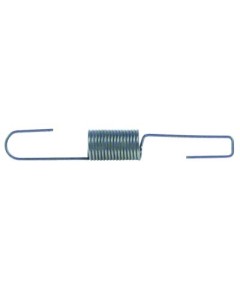 tension spring ? 6mm total length 44mm wire gauge ? 0,6mm L1 9,8mm