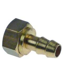 hose connector 1/8  hose ? 8,5mm L 25mm WS 15