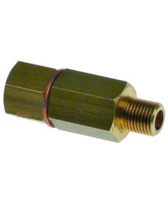 Ruckschlagventil Eingang 1/4  AG Ausgang 1/4  IG L 61mm