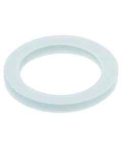 flat gasket PTFE ED ? 18mm ID ? 13mm thickness 2mm Qty 1 pcs