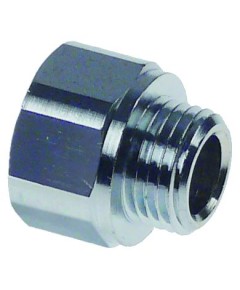 end cap thread M16x1.5 ID ? 10mm L 22mm chrome-plated brass WS 22