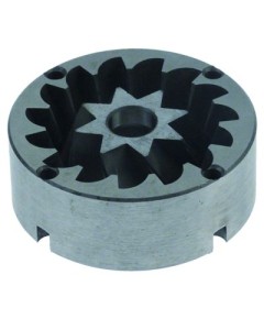 Grinding burrs pair H 25mm D1 ? 68mm D2 ? 49mm shaft ? 13mm turn direction right