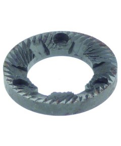 grinding burrs pair turn direction left D1 ? 43mm ID ? 25mm H 7mm tooth spacing 3mm hole ? 3,2mm