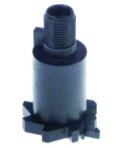 ratchet for  dosing pump ? 20mm left int. ? 1 11,7mm plastic