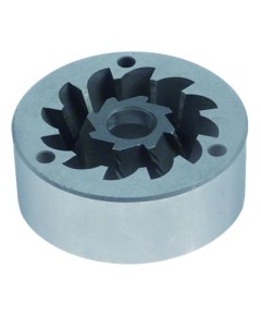 grinding burrs pair turn direction right D1 ? 63mm D2 ? 40mm H 23,5mm shaft ? 13mm