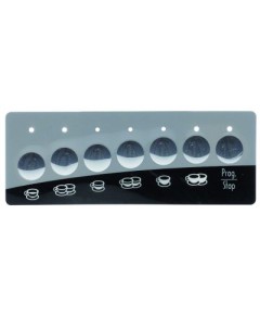 keypad foil L 137mm W 50mm