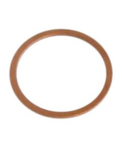 flat gasket copper ED ? 28mm ID ? 24mm thickness 1mm