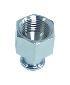 Filter holder spout thread 3/8  straight/short 1-way