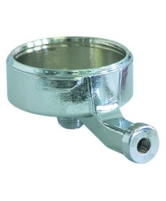 Filter holder chrome-plated brass ID ? 61,4mm outlet 3/8  handle M10x1.5 lever straight