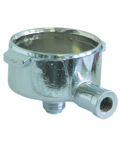 Filter holder chrome-plated brass ID ? 56mm outlet 3/8  handle M12x1.75 lever straight