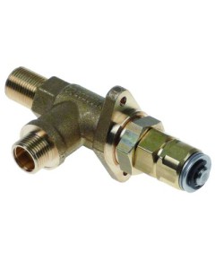 steam/water tap inlet 3/8  outlet 3/8  brass