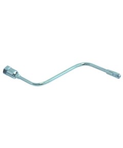 Steam pipe thread 3/8  IT tube ? 8mm chrome-plated H 230mm W 140mm with tube handle