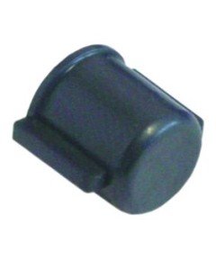 knob ? 25mm shaft ? 9x9mm shaft flat square black