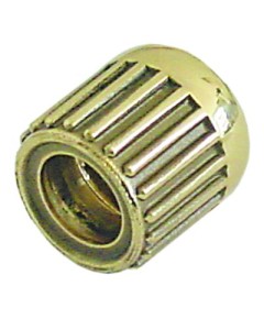?berwurfmutter Gewinde TR20 links ID ? 14mm L 24mm Messing poliert