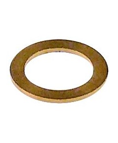 flat washer ID ? 12,3mm ED ? 18mm thickness 1mm brass Qty 1 pcs