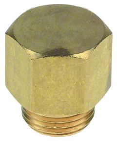 end cap thread 1/2  L 30mm brass WS 26