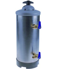 softener manual with 2 valves container capacity 12l amount of resin 8,4l