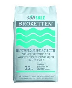 Regeneriersalz Typ BROXETTEN Inhalt 25kg Form Tabletten