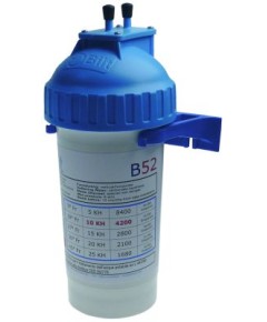 softener cartridge type B 52 capacity 4200 l/10°KH operation p max 8bar