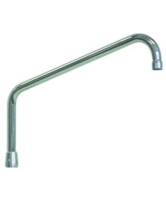 Auslauf Ausladung 350mm HU-Auslauf mit ?berwurfmutter 3/4