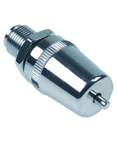aerator and air bleeder thread 3/8  ET WS 24  chrome-plated L 37 mm