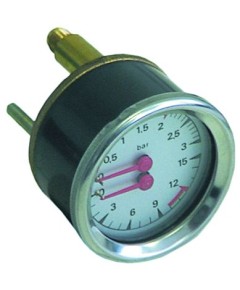 manometer double scale ? 63mm pressure range 0-3 / 0-15bar