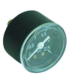 manometer ? 42mm pressure range 0 up to 2.5bar thread 1/8  marking 2 connection on the backside