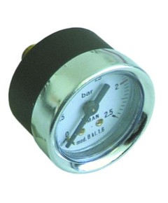 Manometer connection on the backside thread 1/8  ? 44mm pressure range 0 up to 2.5bar