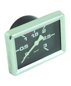 Manometer ? 52mm Druckbereich 0 bis 3bar Anschluss ruckseitig Markierung 1-1,5 Gewinde 1/4