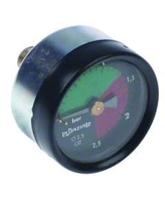 manometer ? 42mm pressure range 0-2.5bar thread 1/8  connection on the backside